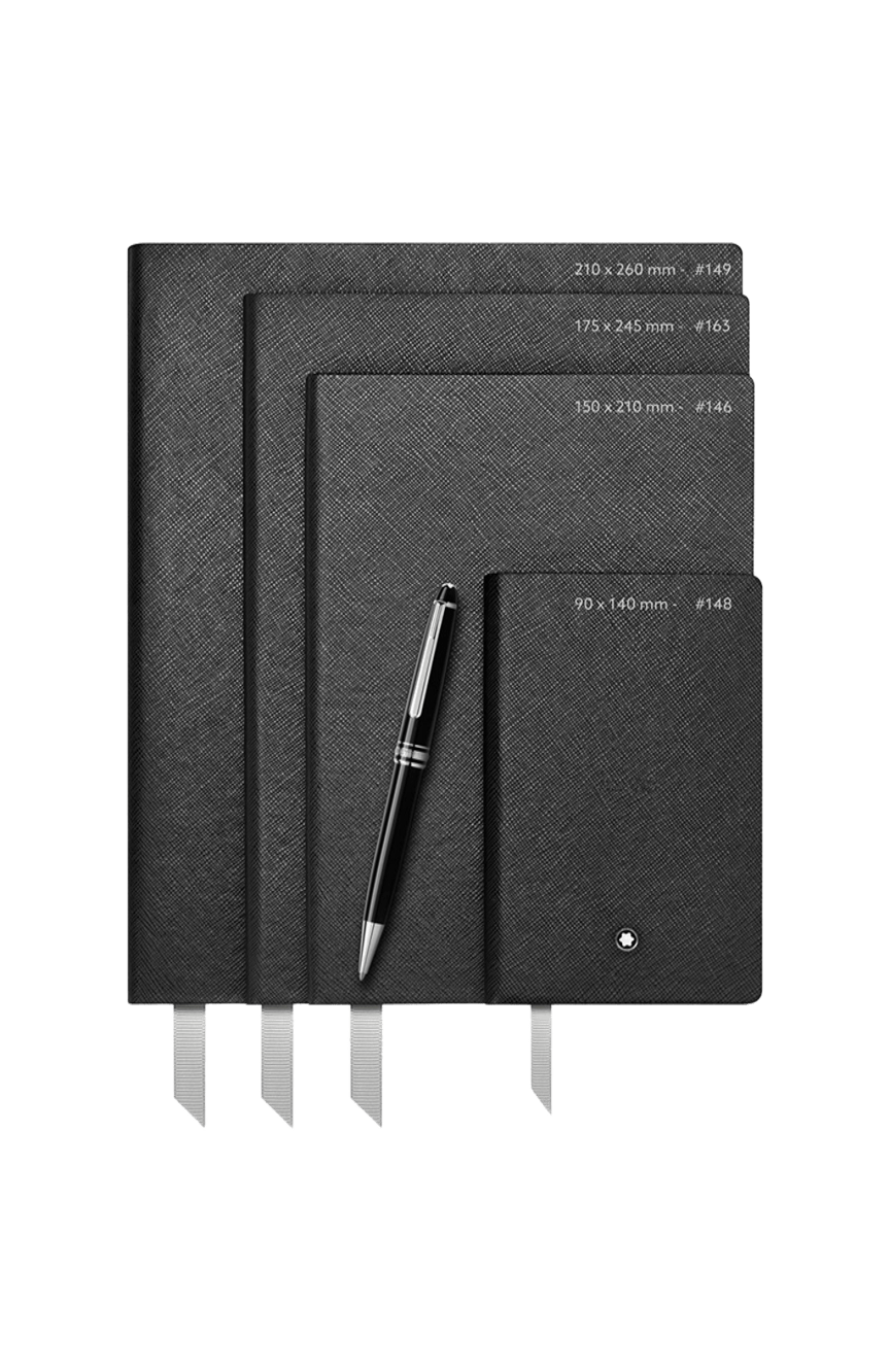 Montblanc Notebook #146 Black lined