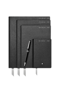 Montblanc Notebook #146 Black lined