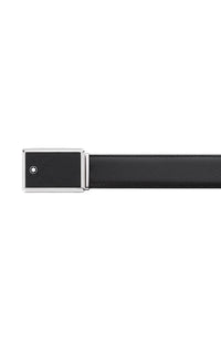 Montblanc Black 30 mm leather belt Safiano