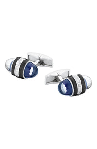 Montblanc Starwalker Cufflinks Steel and Lacquer