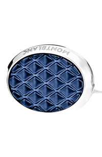 Montblanc Meisterstuck Oval Cufflinks in Steel Lacquer