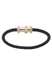Montblanc 1858 Geosphere Bracelet in Leather and Steel