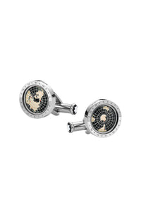 Montblanc 1858 Geosphere Cufflinks Black