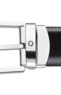Montblanc Horseshoe buckle black/brown 30 mm reversible leather