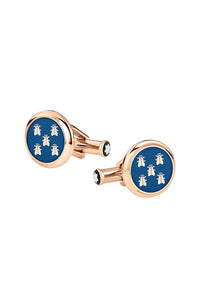 Montblanc Cufflinks Napoleon Steel