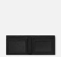 Montblanc Sartorial Wallet 6cc 2 view pockets Black