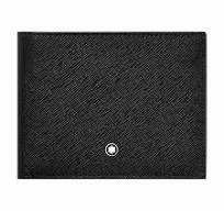 Montblanc Sartorial Wallet 6cc 2 view pockets Black