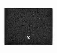 Montblanc Sartorial Wallet 6cc 2 view pockets Black
