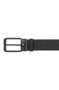 Montblanc Black 35 mm reversible leather belt