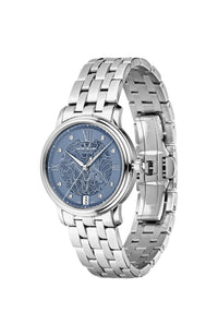 Montblanc Ladies Tradition Automatic Date Watch Blue Dial