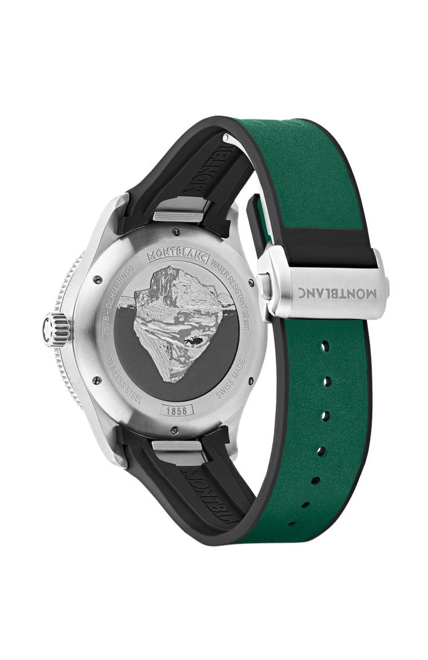 Montblanc 1858 Iced Sea Automatic Date Green Dial