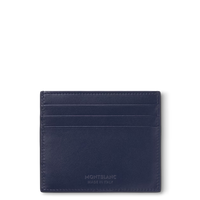 Montblanc Meisterstuck Card Holder 6cc Ink Blue