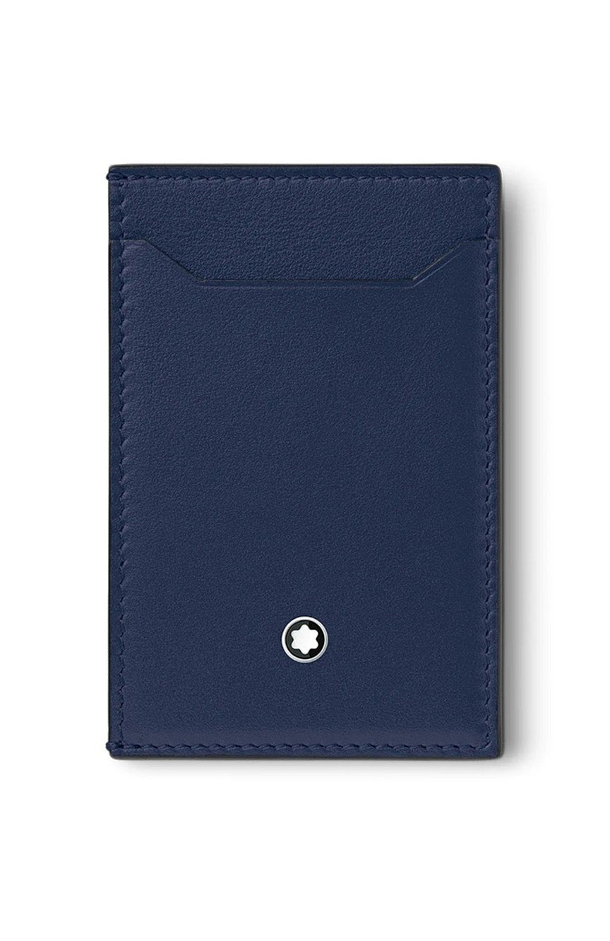 Montblanc Meisterstuck Card Holder 3cc Ink Blue