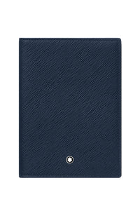 Montblanc Sartorial Passport Holder Ink Blue
