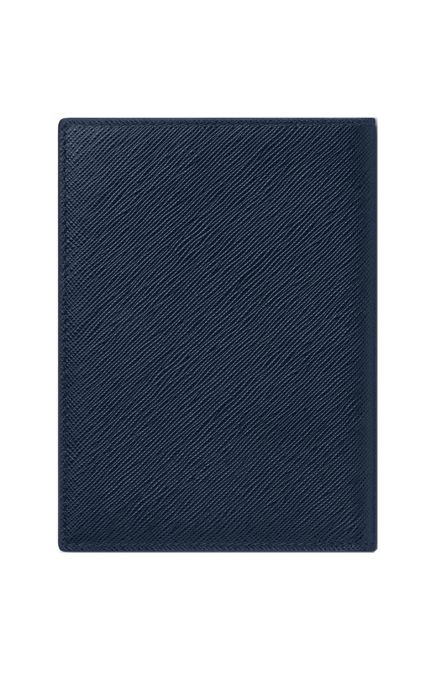 Montblanc Sartorial Passport Holder Ink Blue