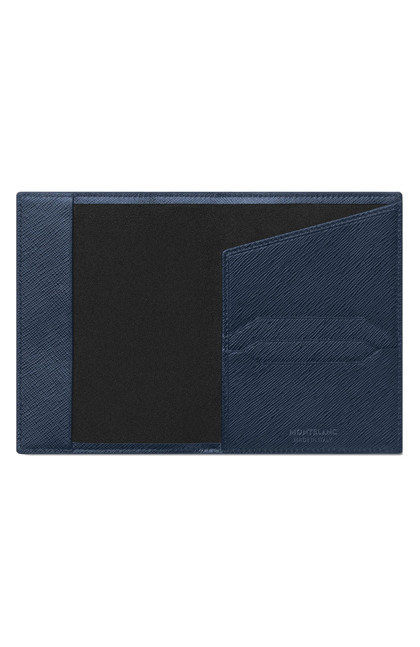Montblanc Sartorial Passport Holder Ink Blue