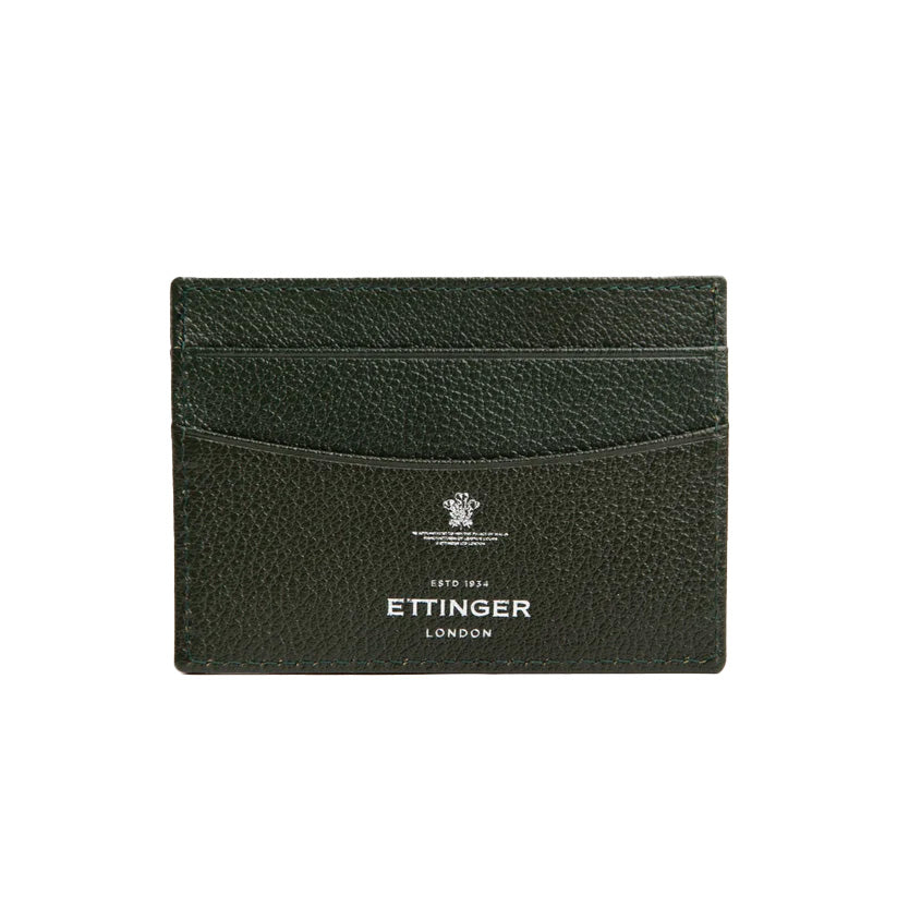 Ettinger Capra Flat Credit Card Forest Green