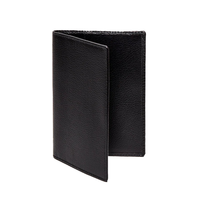 Ettinger Capra Passport Case Black