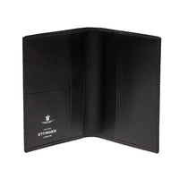 Ettinger Capra Passport Case Black