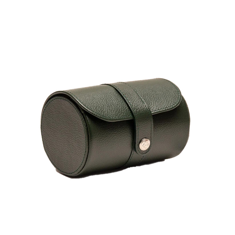 Ettinger Capra Double Watch Roll Forest Green