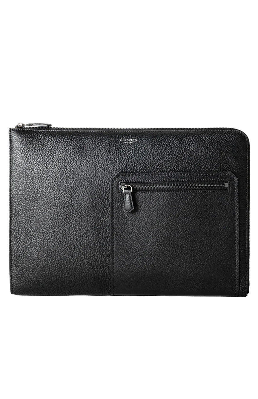 Serapian Laptop Case Sartoriale Cachemire Eclipse