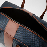 Serapian Duffle Stepan 72 Ocean/Cuoio