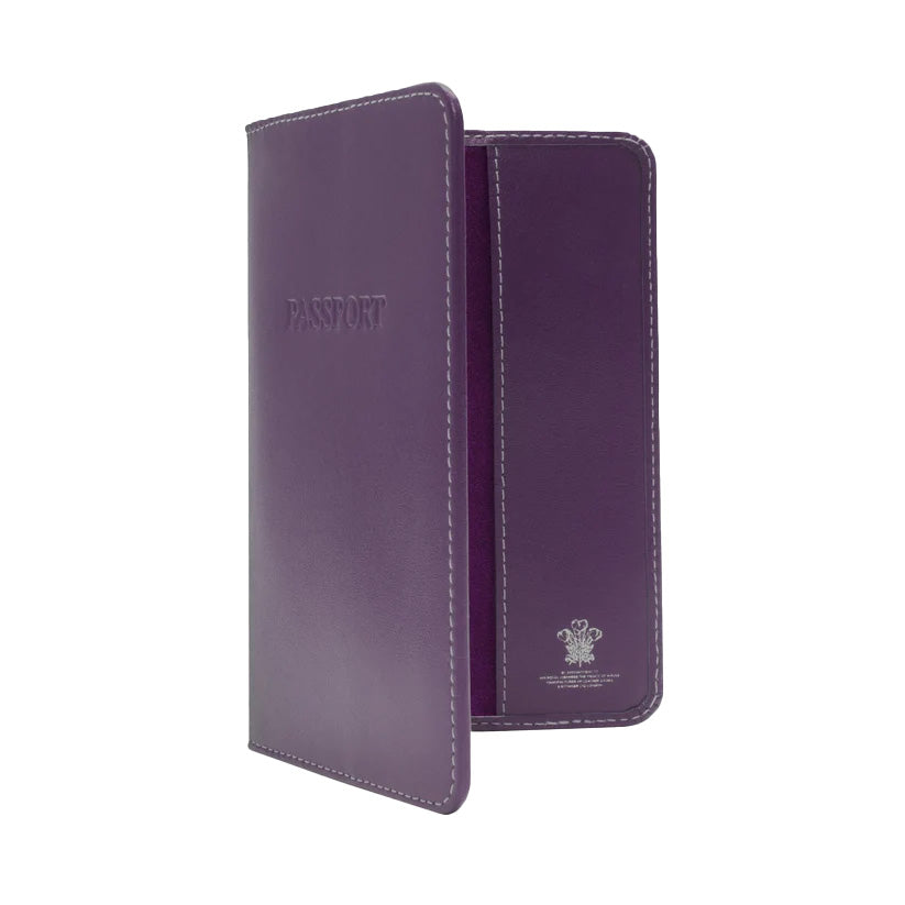Ettinger Sterling Passport Case Purple
