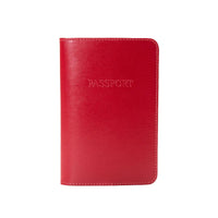Ettinger Sterling Passport Case Red