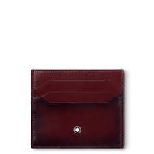 Montblanc Meisterstuck Card Holder 6cc sfumato Burgundy