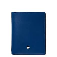 Montblanc Meisterstuck Compact Wallet 6cc Blue
