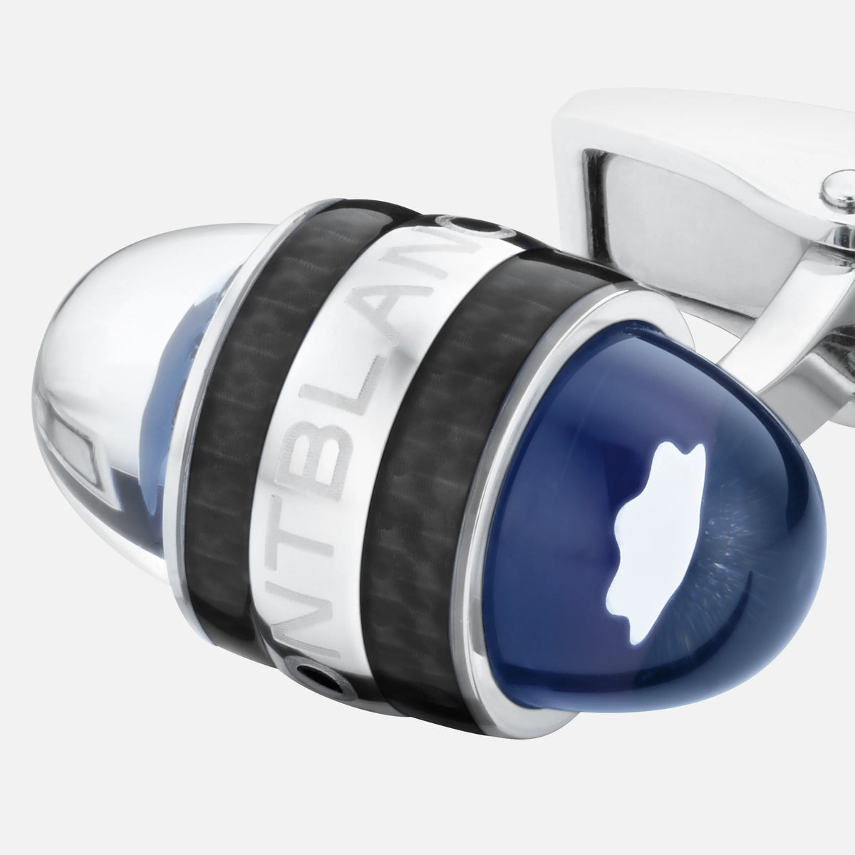 Montblanc Starwalker Cufflinks Steel and Lacquer