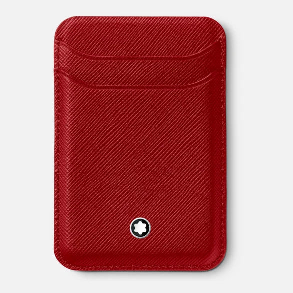 Montblanc Sartorial Card Wallet 2cc MagSafe Red