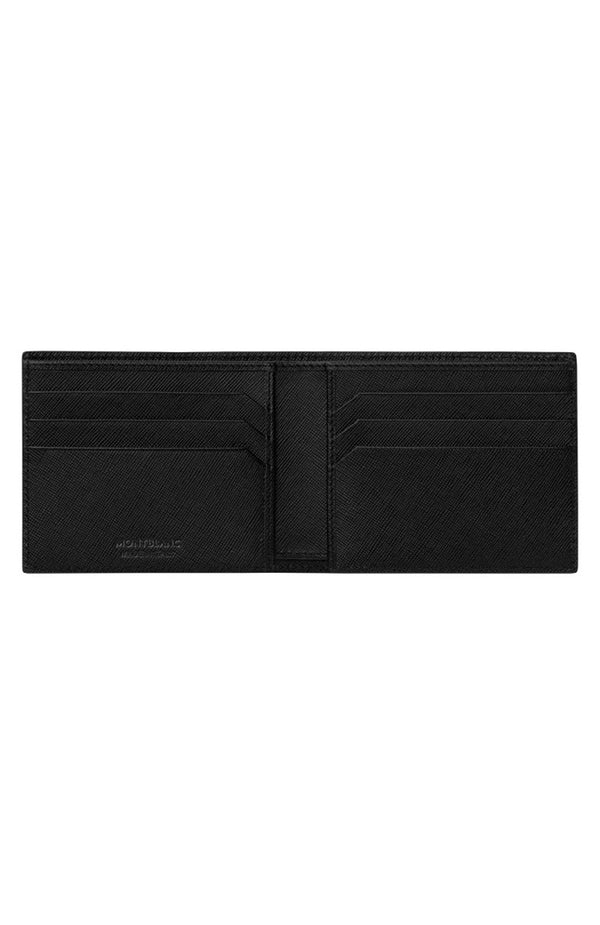 محفظة Montblanc Sartorial 6 cc باللون الأسود