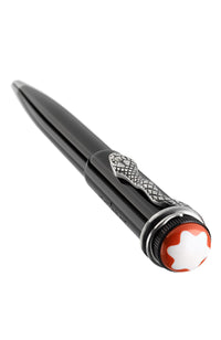 قلم حبر جاف Montblanc Heritage Rouge &amp; Noir باللون الأسود