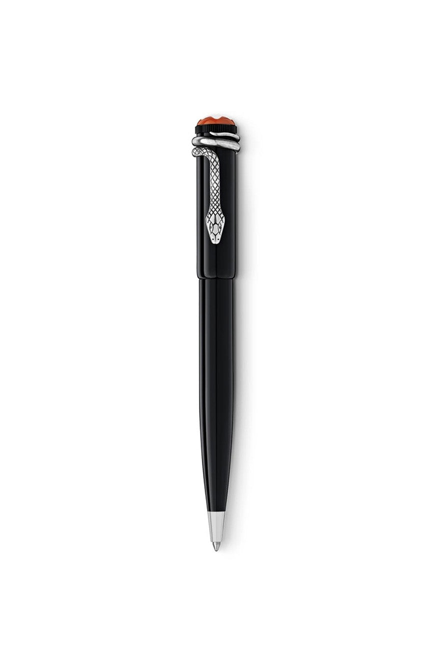 قلم حبر جاف Montblanc Heritage Rouge &amp; Noir باللون الأسود