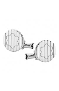 Montblanc Cufflinks Sartorial steel architectural