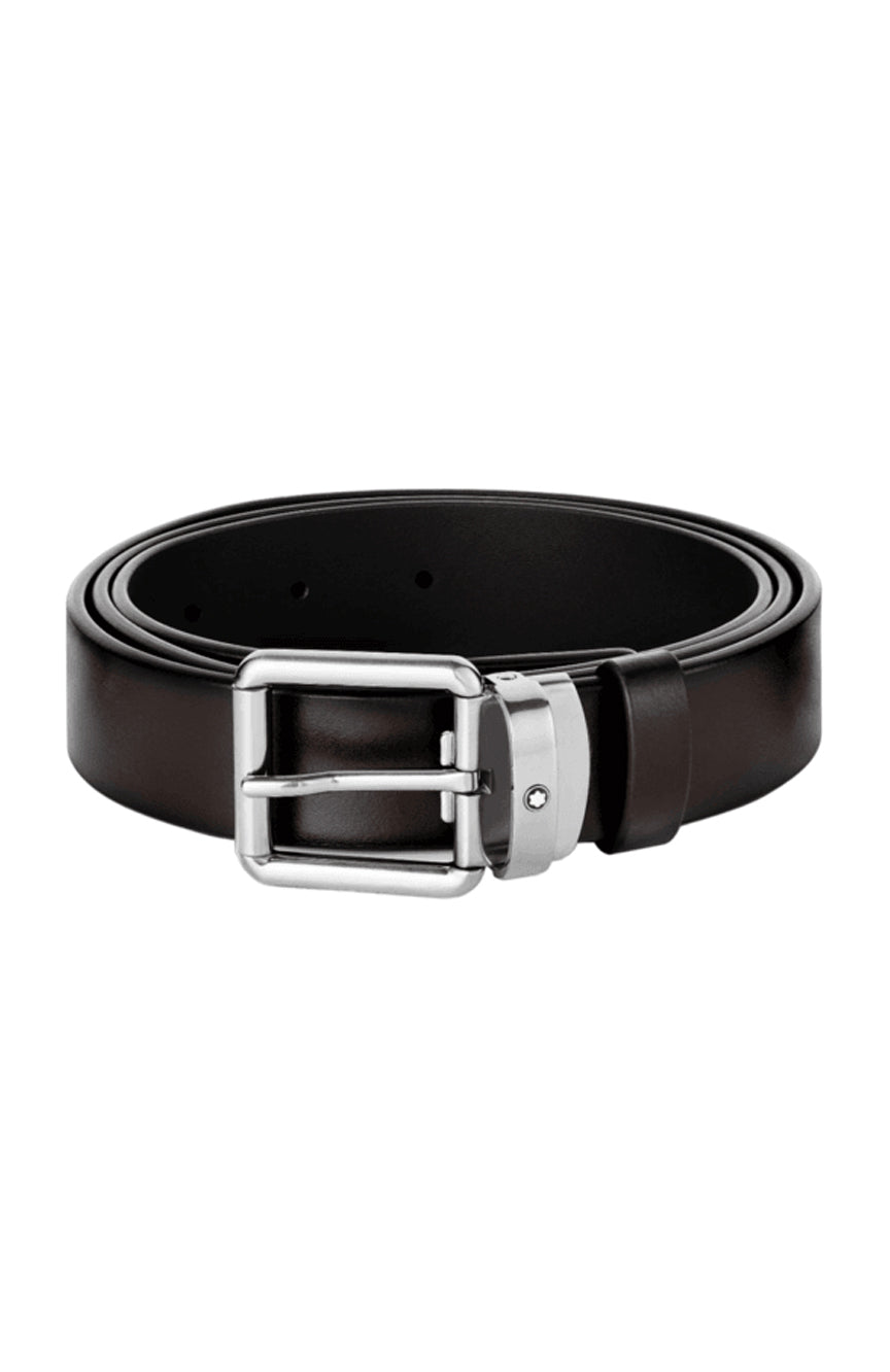Montblanc Brown 30 mm leather belt