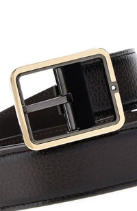 Montblanc Brown 35 mm leather belt