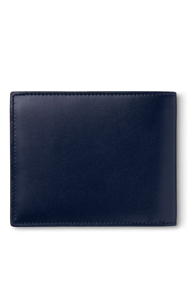 Montblanc Meisterstuck Wallet 6cc Ink Blue