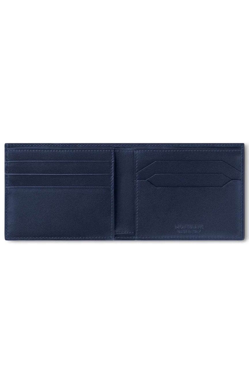 Montblanc Meisterstuck Wallet 6cc Ink Blue