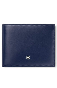 Montblanc Meisterstuck Wallet 6cc Ink Blue