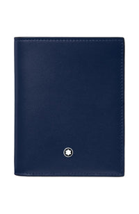 Montblanc Meisterstuck Compact Wallet 6cc Ink Blue