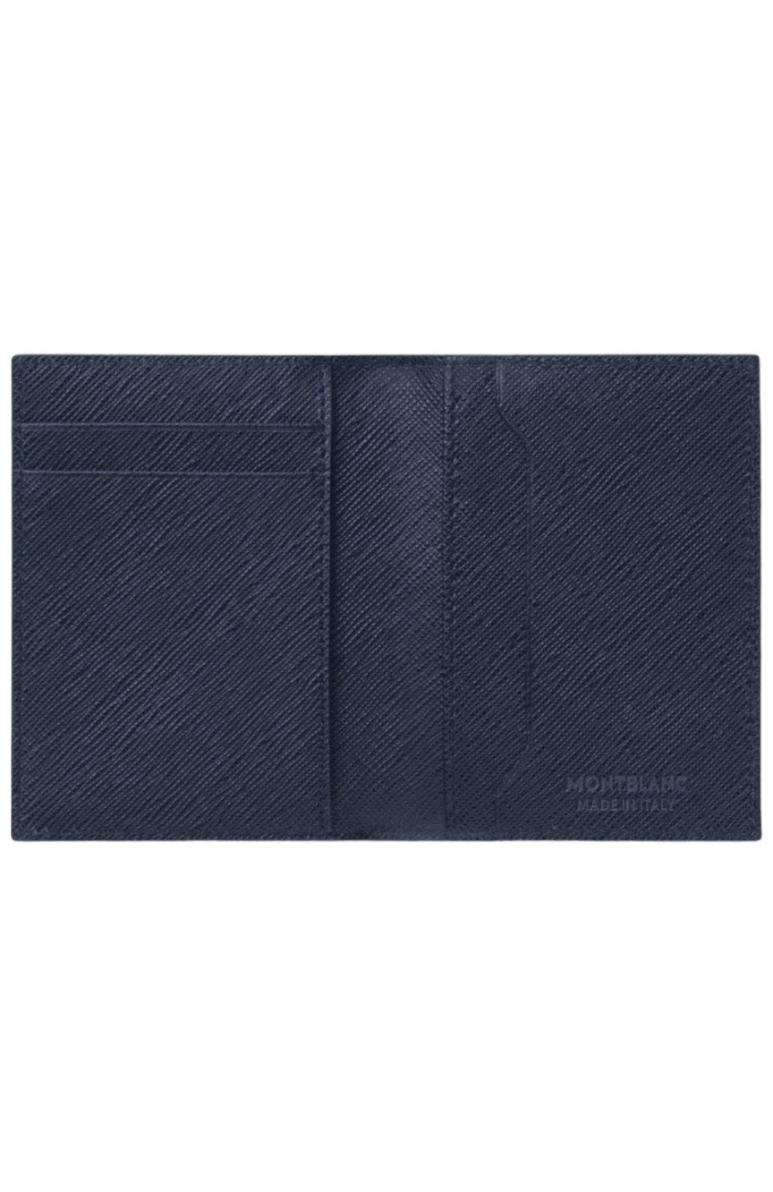 حامل بطاقات Montblanc Sartorial 4cc حبر أزرق