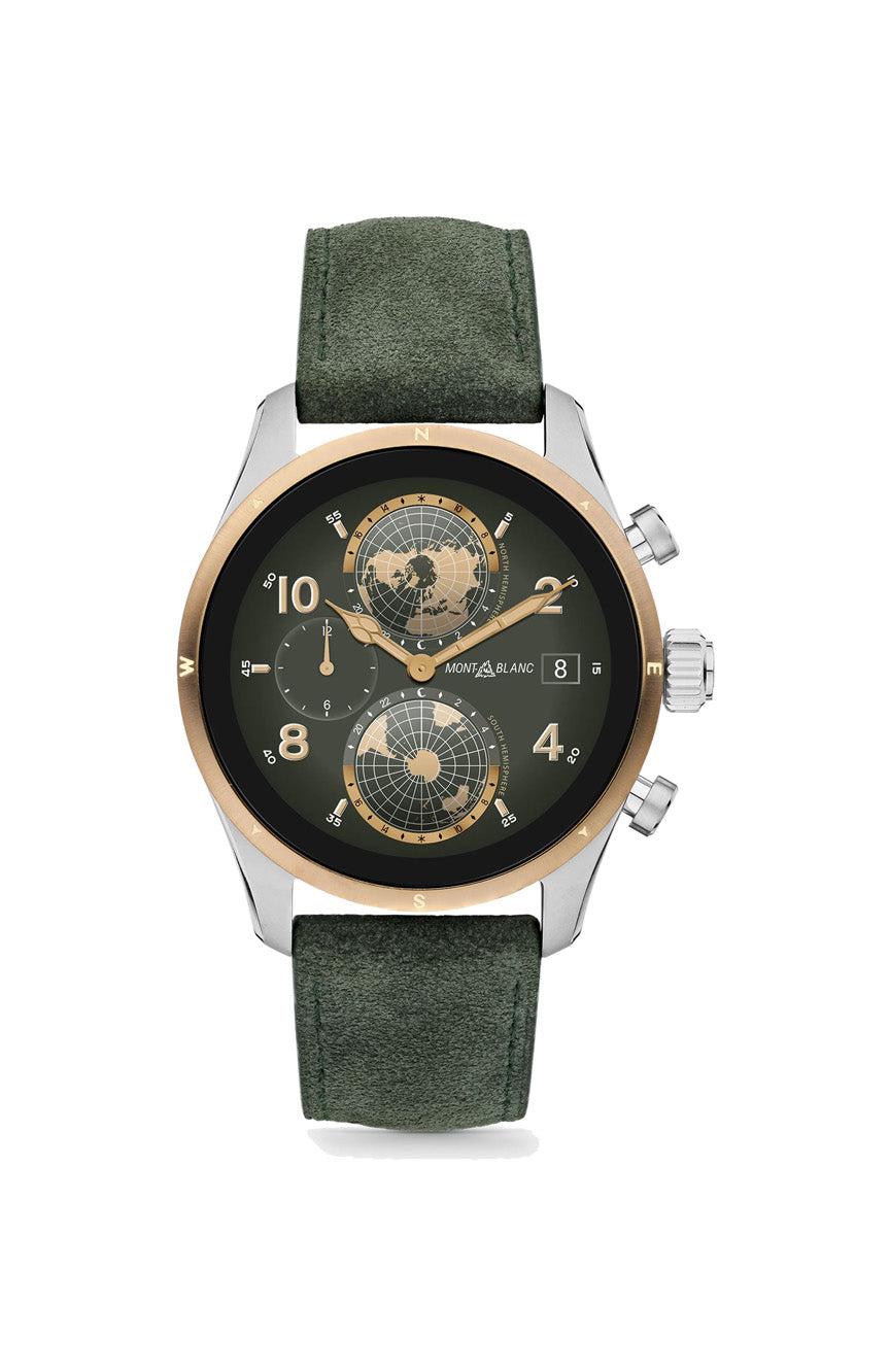 Montblanc Summit 3 Smartwatch Bicolor Titanium Green Dial