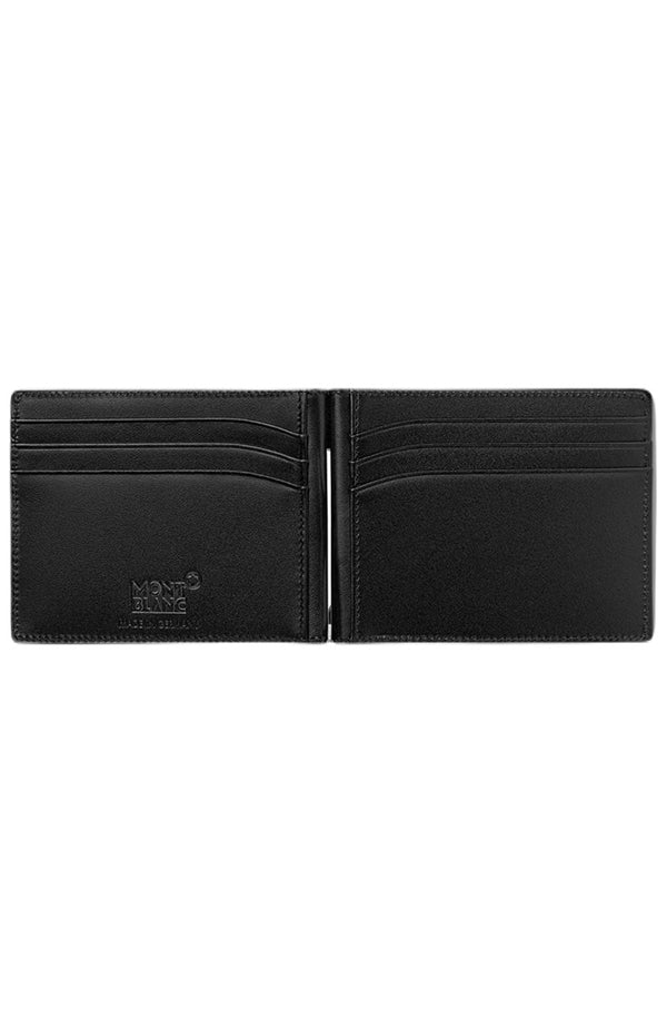 Montblanc Meisterstuck Wallet 6cc Money Clip Black