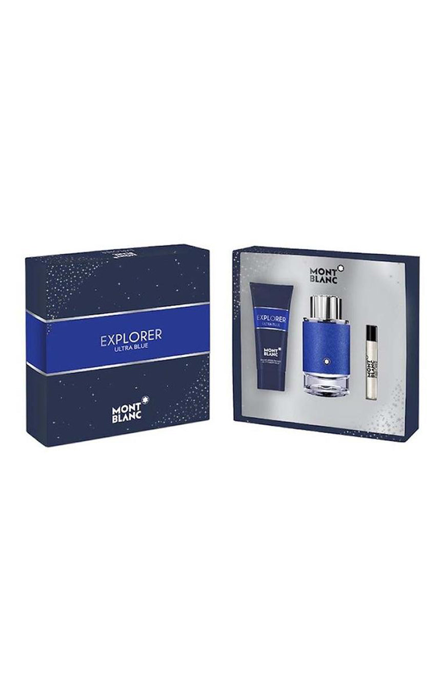 Montblanc G.S Explorer Ultra Blue EDP 100ML + Mini 7.5 ML+ SG 100 ML 2023