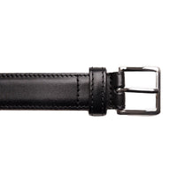 Ettinger Mens Waxy Leather Belt 30Mm 95Cm Black