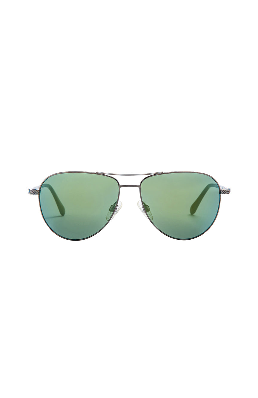 Bentley Titanium-Dark Gun-Ml Green Lens