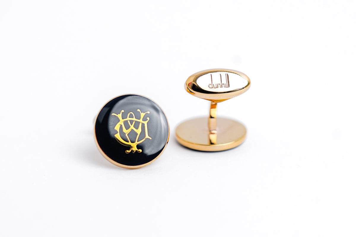 Dunhill Cufflinks Cadogan 18Mm Nvy Pgp