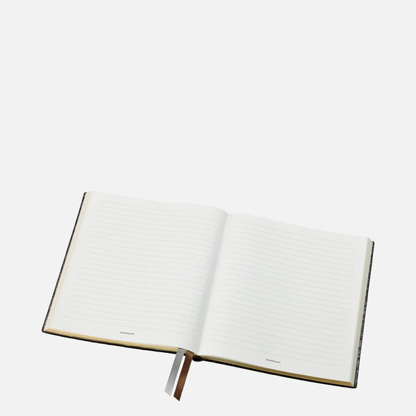Montblanc Notebook #149 Croco Print matte brown lined